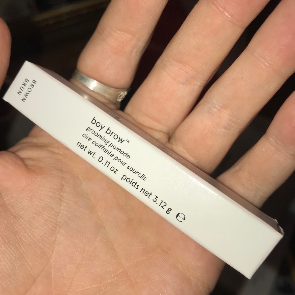 BRAND NEW glossier boy brow in brown